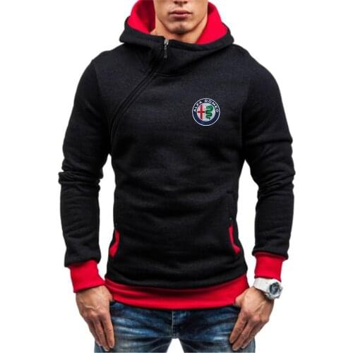 2021 Alfa Romeo Brand Jacquard HoodieHooded Coat Mens Hoodies Sweatshirts Pullover For Male Hoody Sports Sweatshirts