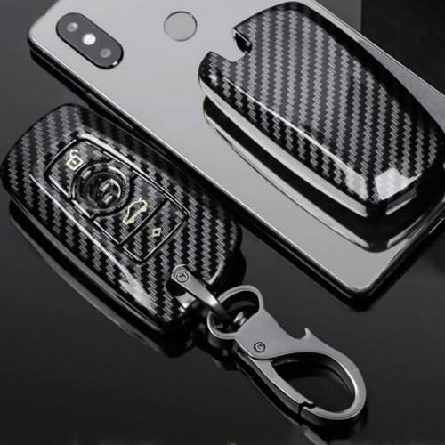 Carbon Fiber ABS 2/3 Buttons Car key Shell Set case For BMW Z4 X1 X3 X4 M1 M2 M3 M4 M5 1 2 3 5 7 SERIES Remote Car Styling