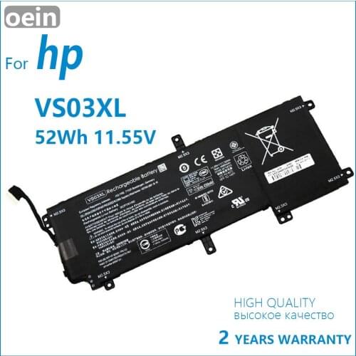 Oein Genuine VS03XL Laptop battery For HP ENVY 15-AS108TU 15-AS109TU 15-AS110TU 15-AS119TU 15-AS014WM TPN-I125 HSTNN-UB6Y