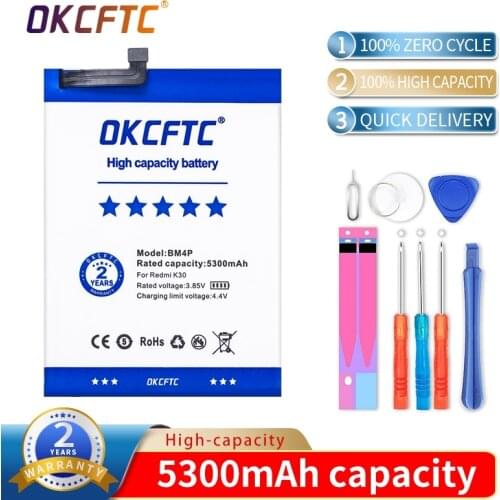 OKCFTC Xiaomi Redmi K30i 5G Phone Batteries