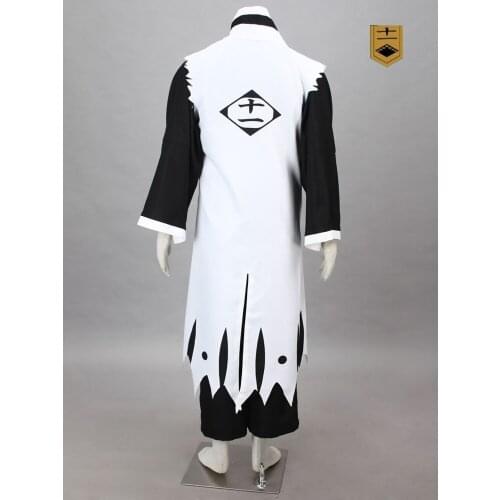 Bleach 11th Eleventh Division Zaraki Corps Squad Outfit Cosplay Costume