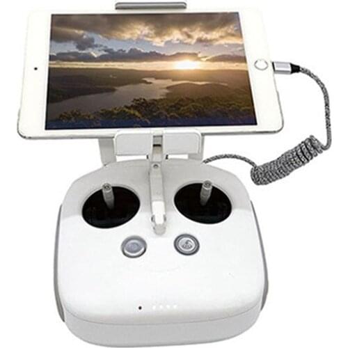 Braided Micro USB/Type-C/IOS Lighting Cable Phone Tablet Data Line for Phantom 3 4 4Pro V2.0 Inspire 1 2 Remote Controller