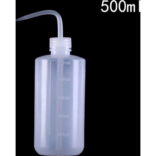 Transparent Water Long Curved Bottle Liquid Container Spray Bottle Kettle Watering Laboratory Tools