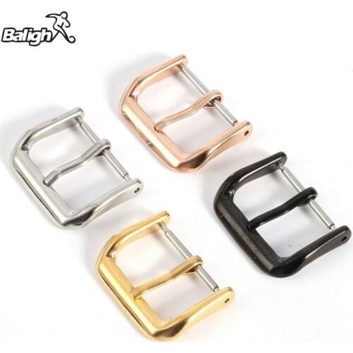 Newest Fashion Stainless Steel Watch Band Buckle Polished Stainless Steel Parts Strap Buckles