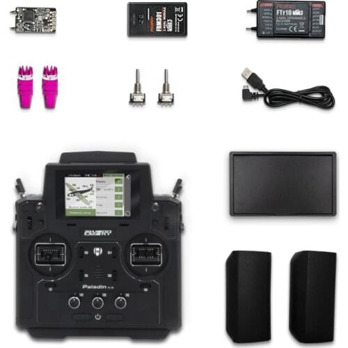 Flysky FS-PL18 Paladin 2.4G 18CH Radio Transmitter with FS-FTr10 Receiver HVGA TFT Touch Screen for RC airplane FPV Drone