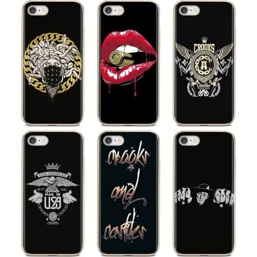 Cheap Silicone Phone Case For Huawei P8 P9 P10 P20 P30 P Smart 2019 Honor Mate 9 10 20 8X 7A 7C Pro Lite Crooks And Castles