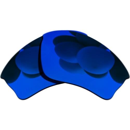 Polarized Sunglasses Replacement Lenses for-Half Jacket XLJ Frame - Deep Blue