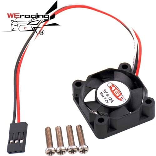 1:10 1:8 HSP 94123 94188 94111 Hobbywing 5V -7V DC Cooling Fan For RC Model Motor ESC 30mm Power Transfer