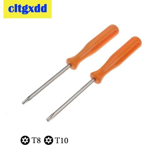 Cltgxdd Security Screwdriver For PS3/ PS4 Phone Laptop Tamperproof Hole Repairing Opening Repair Tool Screw Driver T10 T8