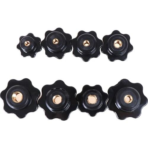 1PCS M5/M6/M8/M10/M12 Female Thread Star Shaped Head Clamping Nuts Knob For Industry Equipment