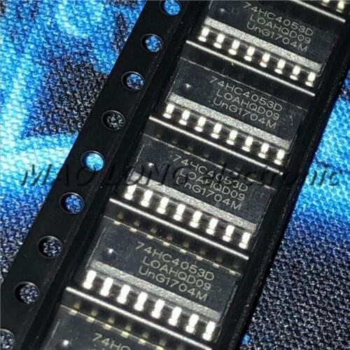 10PCS/LOT 74HC4053D SOP16 74HC4053 SOP SN74HC4053DR SOP-16 HC4053 SMD new and original IC In Stock