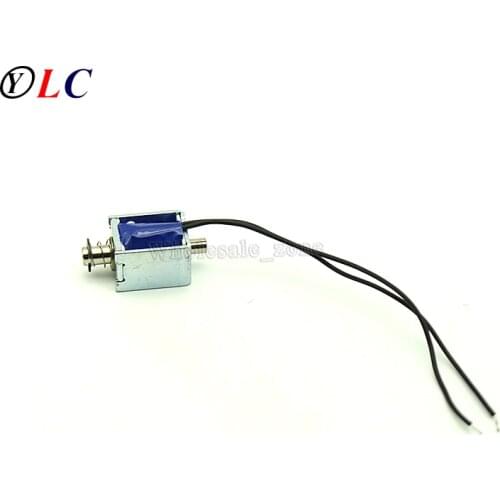 3V - 12V DC Micro Coin Solenoid electromagnet Frame Suction Push & pull dc Miniture electromagnet Mini Solenoid Electromagnet