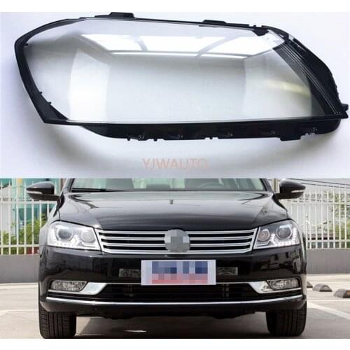 Car Headlight Lens For Volkswagen VW Magotan / Passat B7L 2012 2013 2014 2015 Car Headlight Headlamp Lens Auto Shell Cover