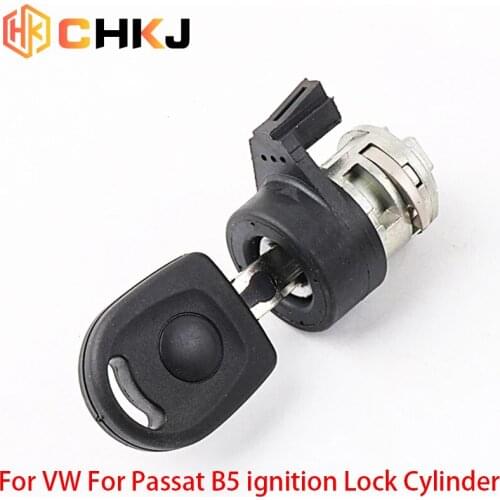 CHKJ Car Key Ignition Lock Switch Replacement Anti-theft Lock Barrel Cylinder For VW For Passat B5 Ignition Lock Cylinder