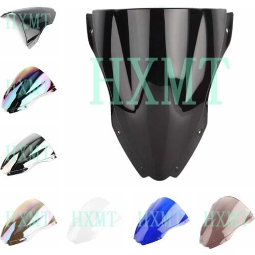 HotSale For Kawasaki ZX10R ZX 10R 2016 2017 2018 Black ZX-10R Windshield WindScreen Double Bubble 16 17 18