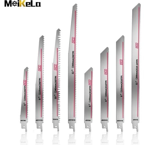 MeiKeLa Reciprocating saw blade, knife saw, hand saw, multi saw blade wood cutting, bimetallic PVC pipe power tool accessories