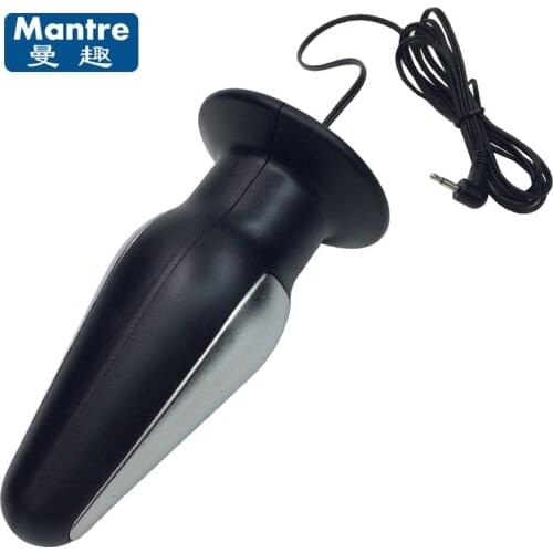 Mantre Electro Shock Sex Product Anal Toys Butt Plug Sex Toys For Men Woman Masturbation Orgasm Adult Fetish Sexo