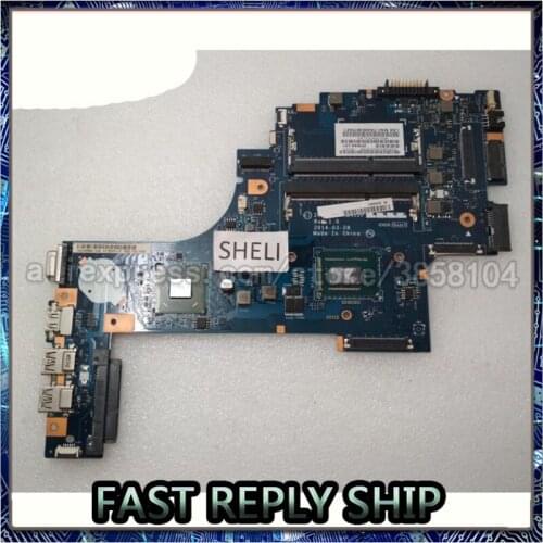 LA-B412P For TOSHIBA SATELITTE C55 C55-B C55DT-B SERIES i3-3217U laptop MOTHERBOARD K000888840 notebook pc mainboard SR0N9