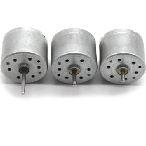 DC 1.5V-6V 3V Micro 310 Solar Motor 7000RPM Low Noise Round Shaft Length 8mm-10mm-15mm DIY Small Production Toy Accessories