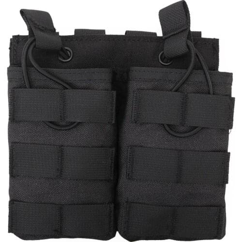 New Military Airsoft Double Magazine Pouch Tactical 1000D Nylon Molle Mag Pocket Rifle Hunting Accessories