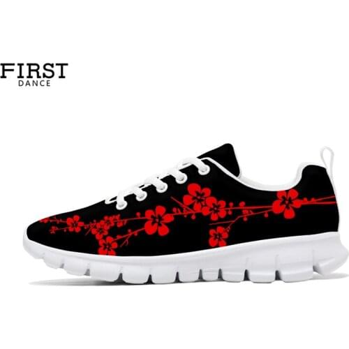 3D Floral Printing Custom Shoes Women Casual Jogging Sneaker Lightweight Canvas Sporting Footwear Zapatos Personalizados