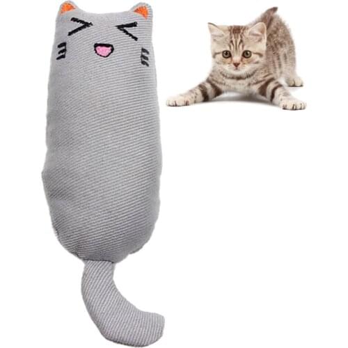 Popular High Quanlity Cute Interactive Fancy Pets Teeth Grinding Catnip Toys Claws Thumb Bite Cat mint Chewing Toy