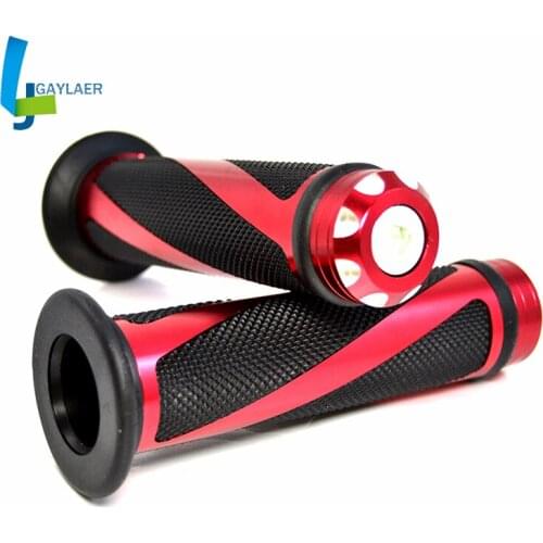 7/8 "22mm Motorcycle Handle Handlebar Moto Hand Bar Grip for Honda BMW Yamaha Kawasaki Suzuki Benelli Ducati