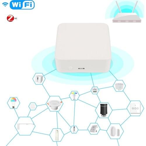 Tuya ZigBee 3.0 Smart Hub Bluetooth-compatible Gateway Connector For Smart App Voice Remote Control Works With Alexa Google Home