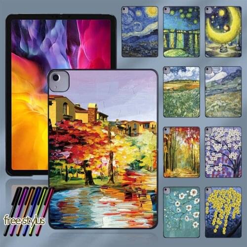 For Apple IPad Air 4 2020 10.9 Inch High-quality Tablet Case Anti-Fall Hard Shell Back Cover + Free Stylus