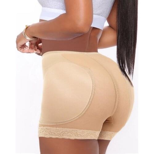 Women Hip Pads High Waist Trainer Shapewear Body Tummy Shaper Fake Ass Butt Lifter Booties Enhancer Booty Lifter Thigh Trimmer