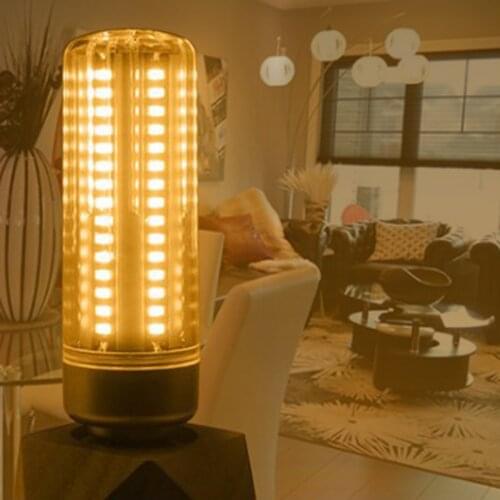 12/25/50W E27 LED Corn Bulb Warm White Super Bright LED Light Bulbs Incandescent Equivalent Non-dimmable