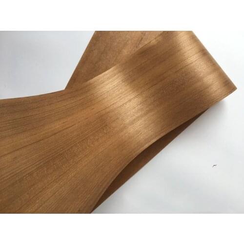 2x Natural Veneer Wood Veneer Sliced Veneer Teak Veneer Backing with Tissue Furniture Veneer 0.2mm Thick Q/C