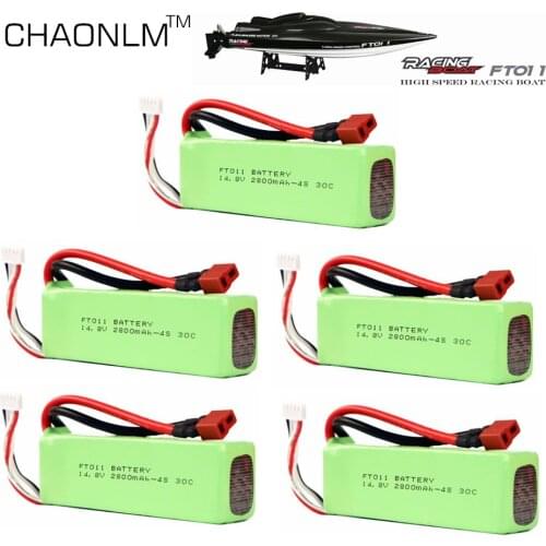 4s 14.8v 2800mAh Lipo Battery For FT010 FT011 RC boat RC Helicopter Airplanes Car Quadcopter spare parts 14.8 v battery 803496
