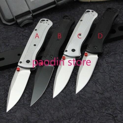 BM535 535 Butterfly Folding Knife M390 Blade Aviation Aluminum CNC Handle Pocket Camping Hunting Tactical Outdoor EDC Tool Knife