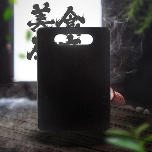 Household large mould proof thickened plastic cutting Black Baby food supplement cutting fruit small dormitory cutting board