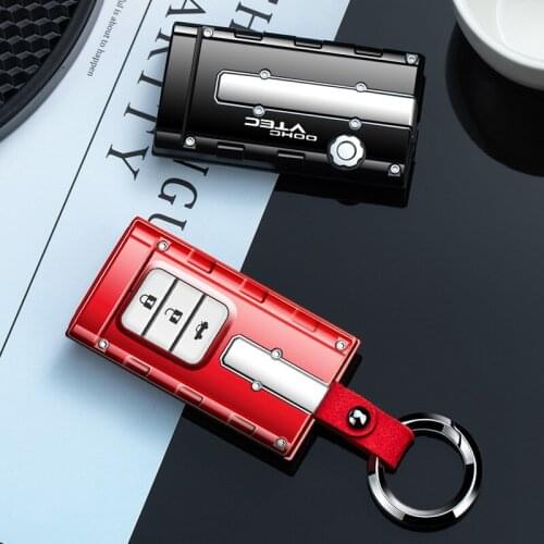 ABS Key case For Honda Civic Accord CR-V CITY HRV JAZZ honda key cover VTEC For Honda Refitted key case