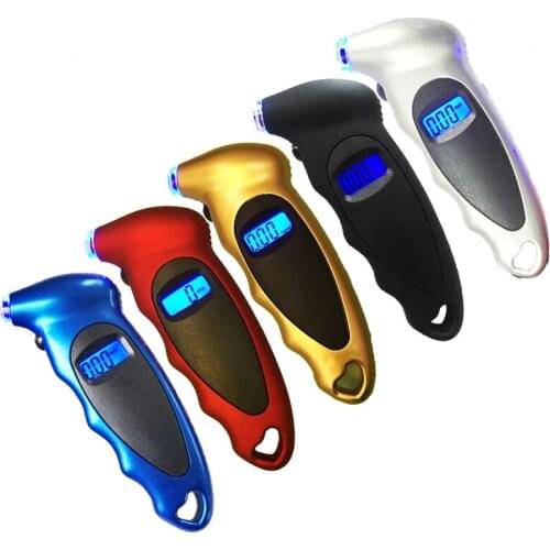 Digital Car Tire Air Pressure Gauge Meter LCD Display Manometer Barometers Tester Digital Tire Pressure Monitoring System
