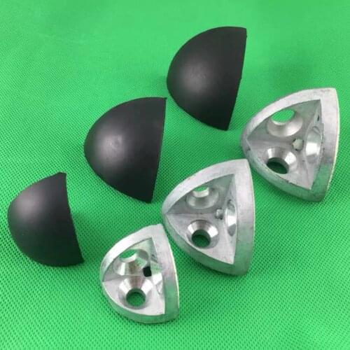 Arc 2020 3030 4040 4545 Three Dimensional Connector For Arc Aluminum Extrusion Profile,Screws And Lids Included