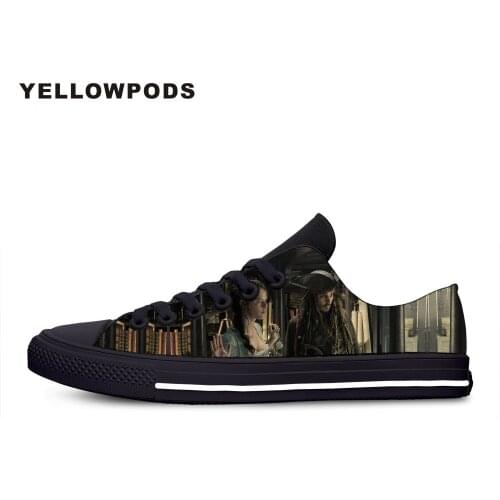 Flats Classic Canvas Shoes Hot Cool Vogue Handiness Fantasy Movie Pirates Of The Caribbean Women Woman Casual Fashion Shoes