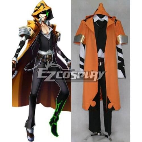 Blazblue Chrono Phantasma Terumi Yuki Cosplay Costume E001