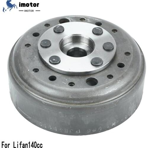 LF140 Engine Magneto Flywheel For Lifan 140 140cc 1P55FMJ Horizontal Kick Starter Engine Dirt Pit Bikes Parts