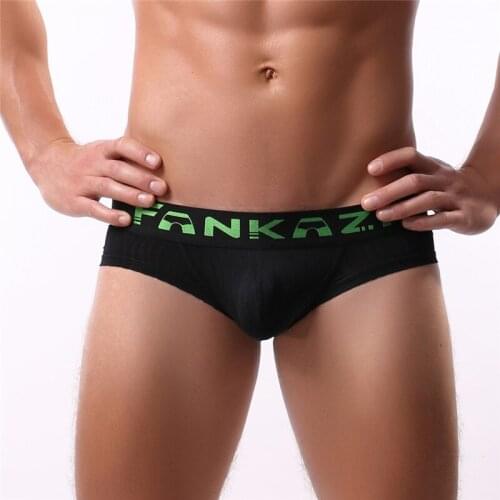 Mens Underwear Briefs Summer Ice Silk Sexy Underwear Men Briefs Transparent Low Waist Male Panties Underpants