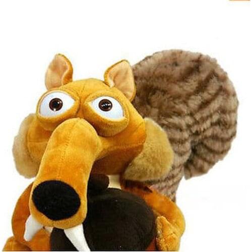 New Lovely Animal Doll Squirrel Stuffed Plush Toy For Kid Gift