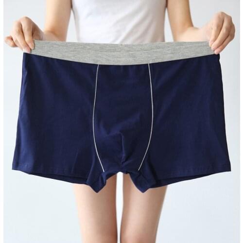 New arrival fashion Cotton Loose Extra Large Men Boxer Men Underwear Mens Cockcon Underwear comfortable plus size 4XL 5XL 6XL