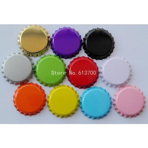 Flattened Chrome Bottle Caps Made of Tinplate BottleCaps for jewelry 1 inch Domes Without Hole 2000 pcs/Lot Free Shipping