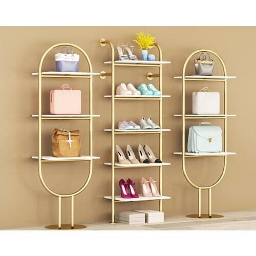 Shelf display cabinet sample shelf simple commercial household multi-layer creative decorative cabinet living room bookshelf