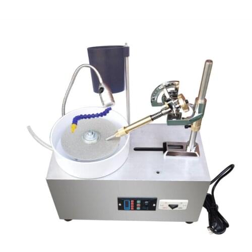 Gem Grinding Machine, Stepless Variable Frequency Speed Regulation ,Jewelry Jade Ring Face Polishing Equipment Grinder 180W