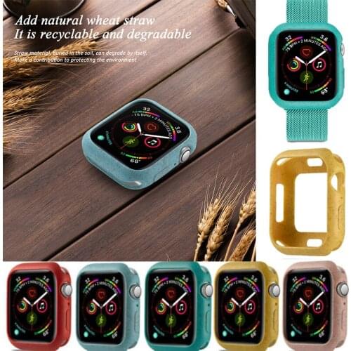 Silicone Case for Apple Watch 40mm 44mm 42mm 38mm Macaroon Cover for IWatch Series 4 5 3 2 1 Protection Shell Bumper for Apple