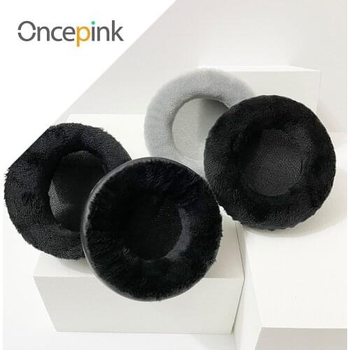 Oncepink Replacement EarPads For Plantronics Rig 515HD Headphone Thicken Velvet Ear Cushion Earphones Accessories