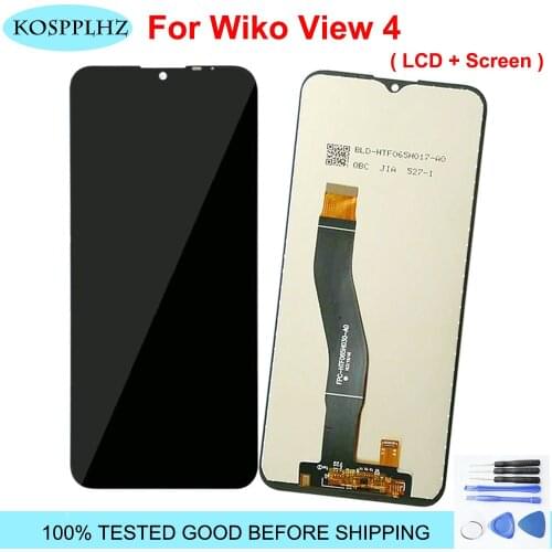 KOSPPLHZ For Wiko View 4 Lite LCD with Touch screen Digitizer Assembly display For Wiko View 4 view4 lcd replacement